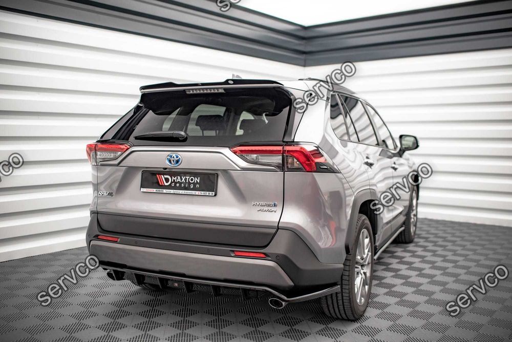 Eleron spoiler cap Toyota RAV4 Mk5 2019- v1 - Maxton Design