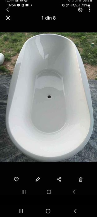 Reconditionari cazi de baie din Fonta, Tabla, Acril,