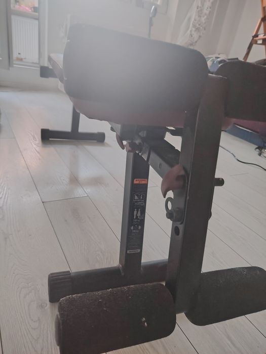 Banca bodybulding 500 pliabila, cu in climate produs Decathlon