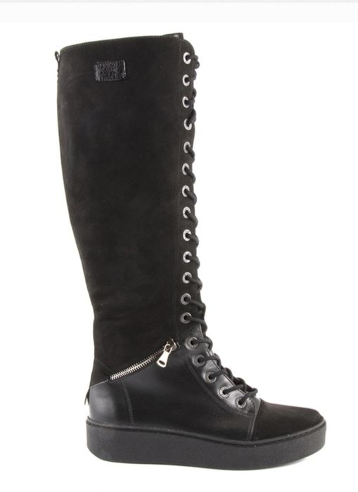 Cizme femei Enzo Bertini negre din piele  Nr38