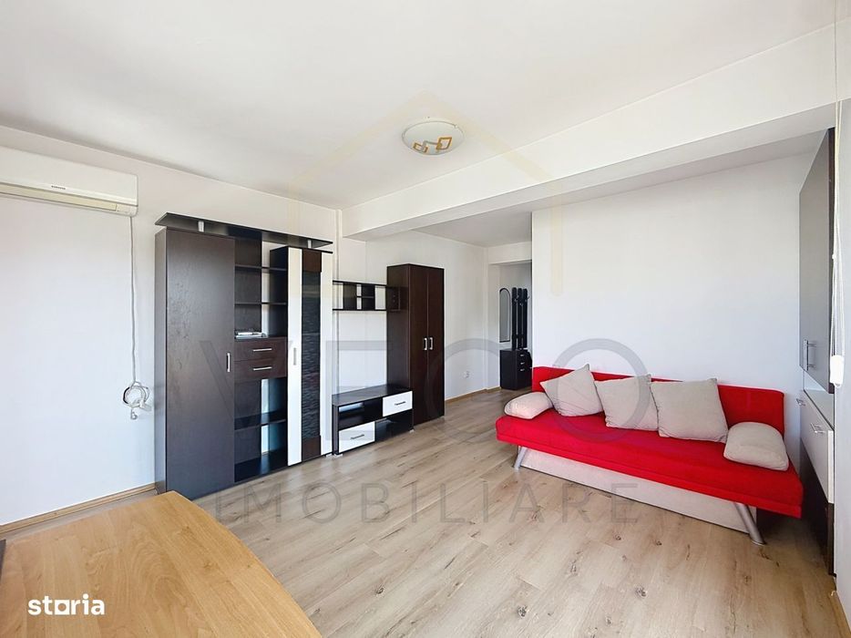 Apartament cu 1 camera, 36 mp, CT, AC, balcon 5 mp, zona Iulius Mall — fotografia 3