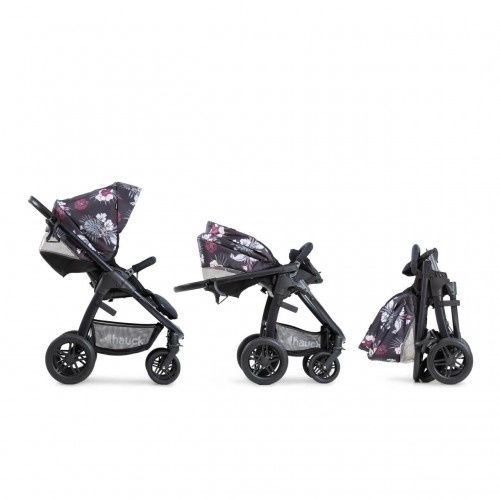 Бебешка количка Hauck Saturn R Wild Blooms black