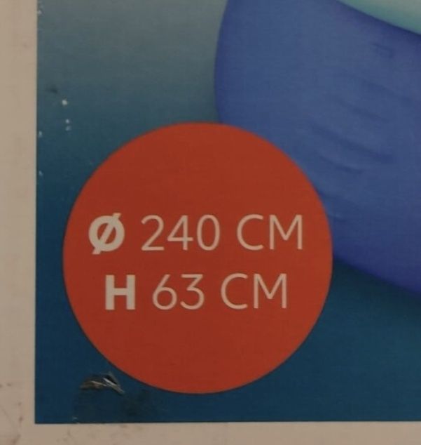 Нов Надуваем басейн 240х63см