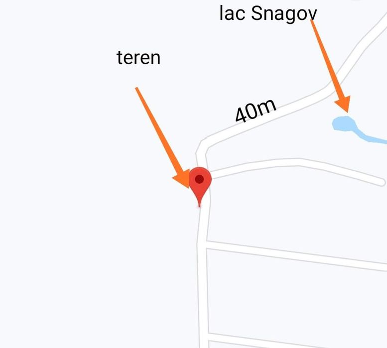 Teren 500m² Izvorani Ilfov