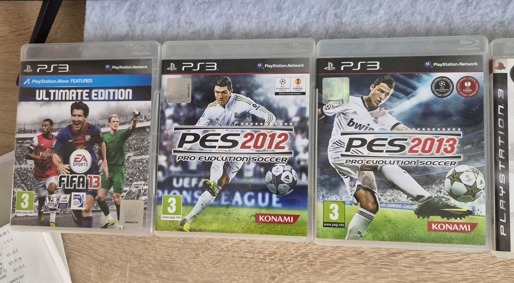 PS3 игри - Fifa 13, PES 2012, 2013, Tiger Woods PGA Tour 09, Vancouver 2010