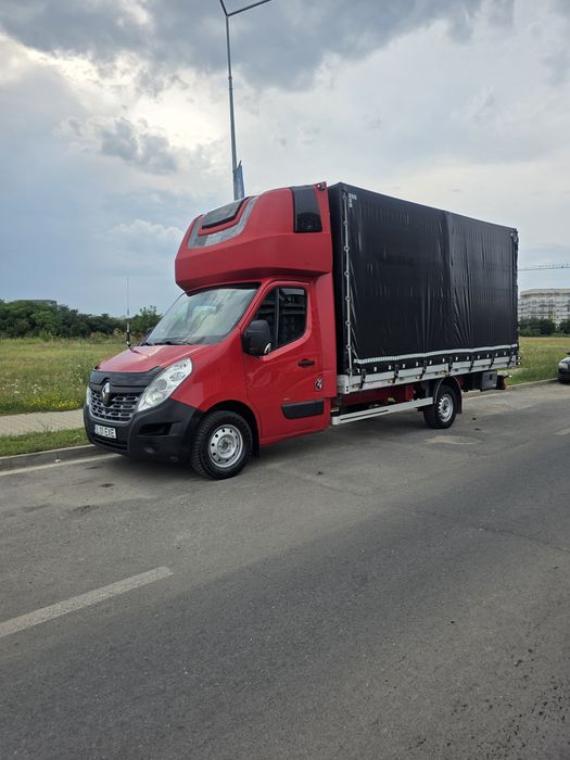 Renault Master 3 – An 2018 | 2.3 dCi 170 CP | Prelată + Lift hidraulic