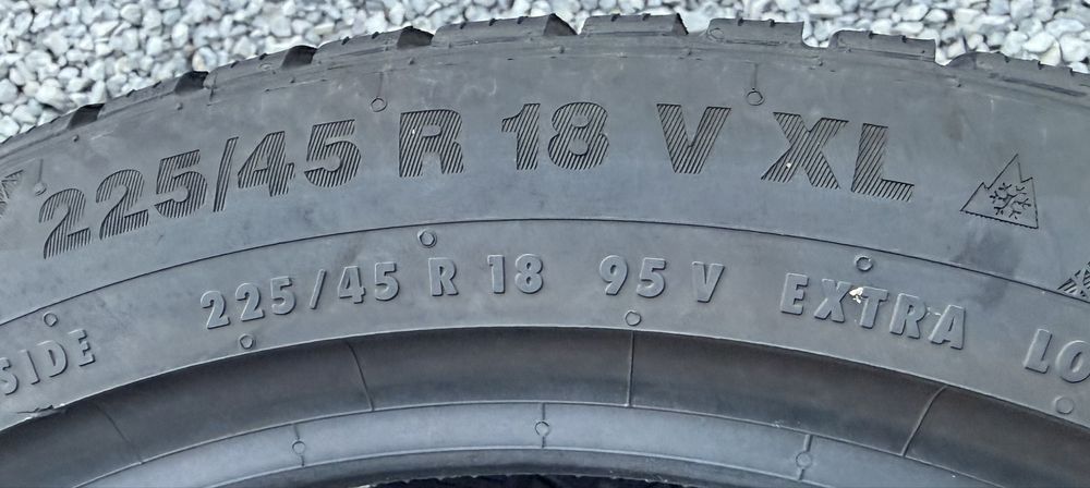 2бр 225/45/18 на 7мм с 18дот