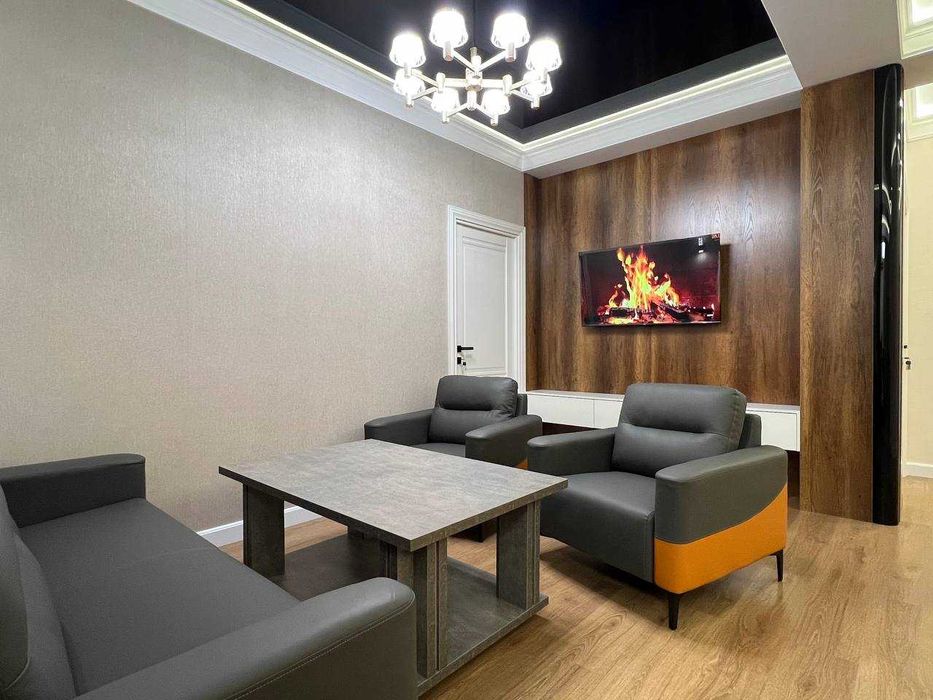 Своя новая 3 комн евроквартира. Мебель, техника.