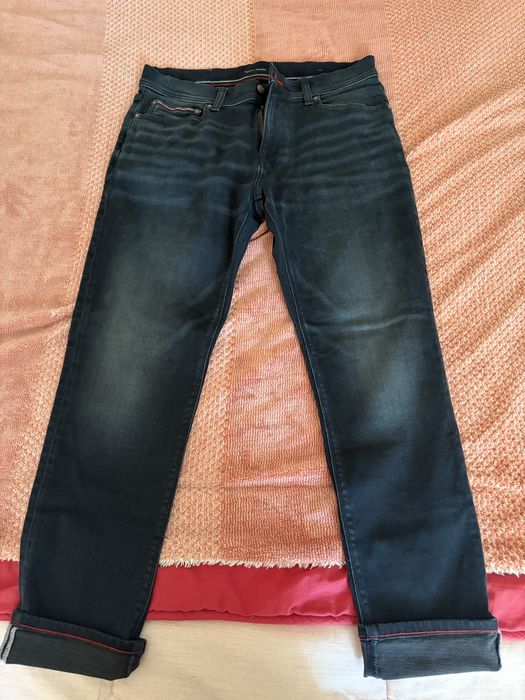 Pantaloni blugi Tommy, slim fit 32 42 Noi