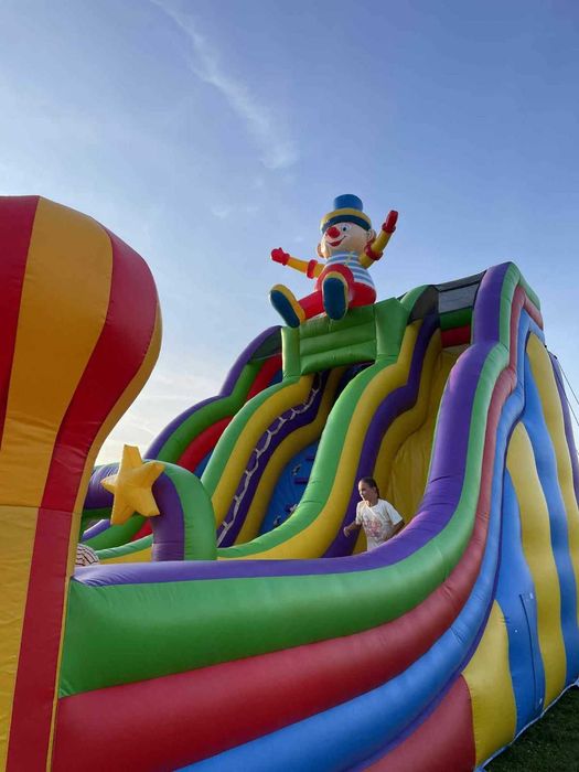 Tobogan Gonflabil  Clown  Prețuri after‑sezon!