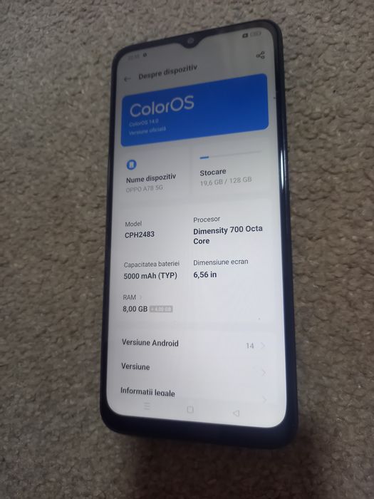 Oppo A785g 128gb impecabil