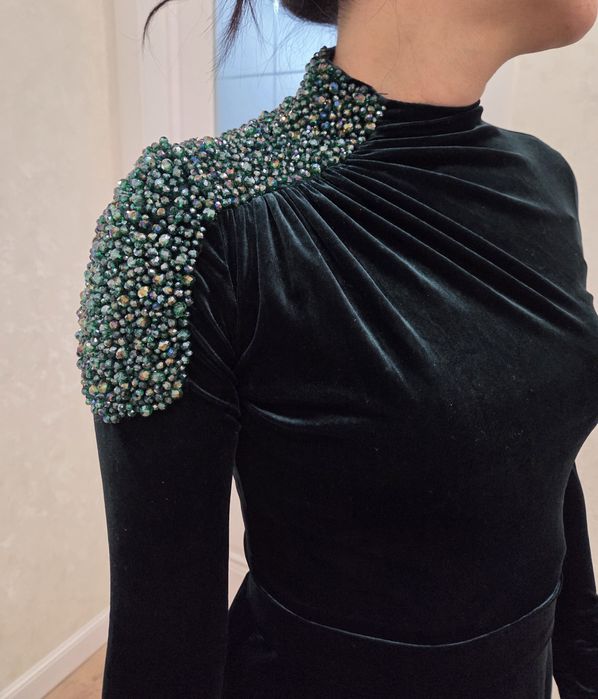 Платье ручной работы