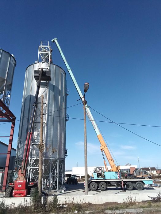 Услуги.Камион с кран,Багери и Самосвали,Автокран 40метра.