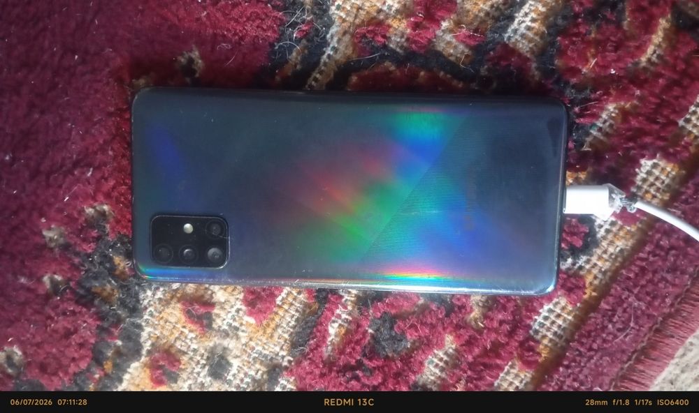 SAMSUNG A51 bita ekran oyna singan