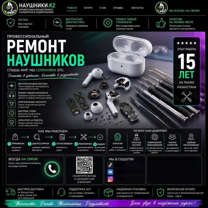 Ремонт наушников HyperX Cloud 3 Wireless Alpha Core