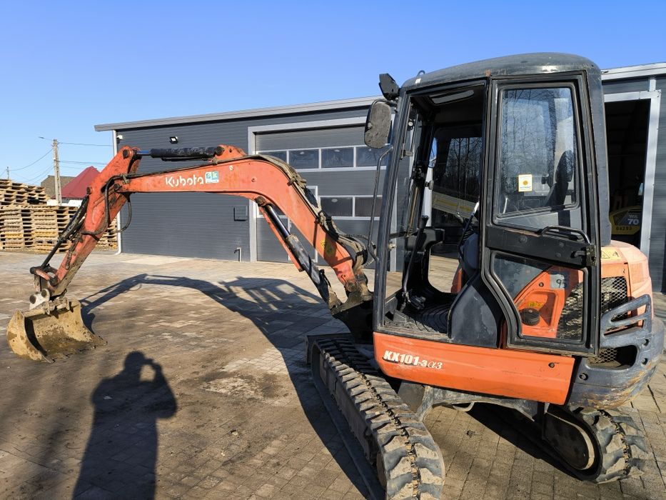 Vind miniexcavator kubota kx101-3a3