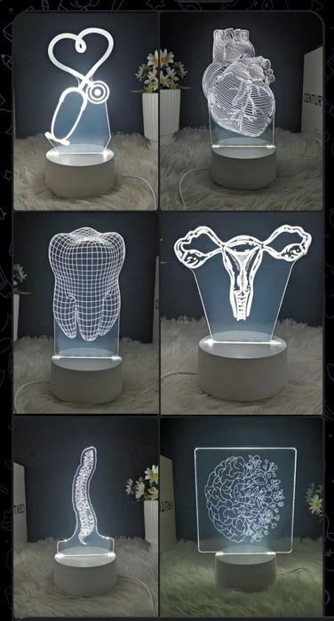 Med Led chiroq, tungi yoritgich