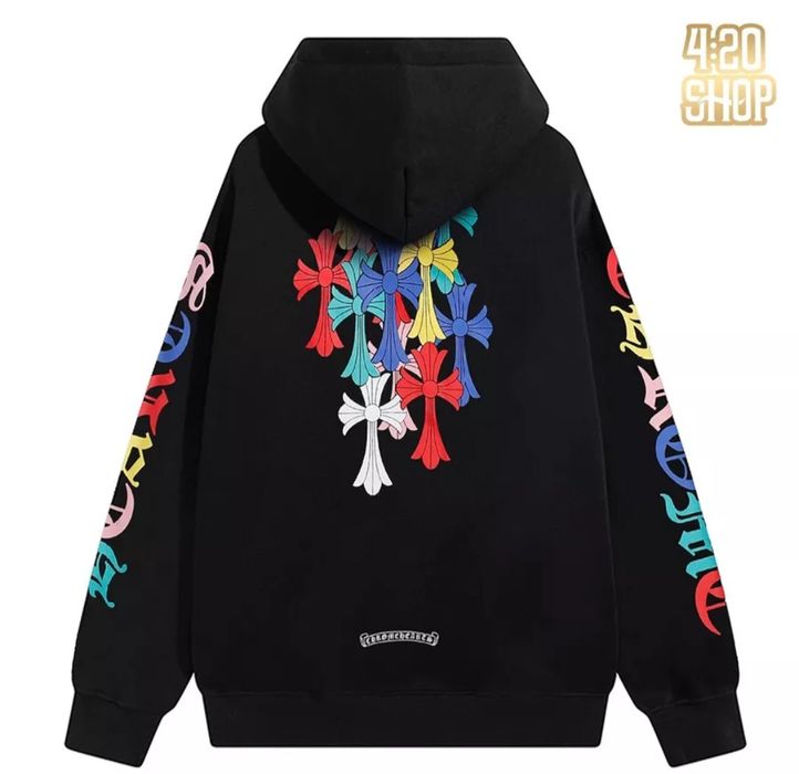 кофта chrome hearts