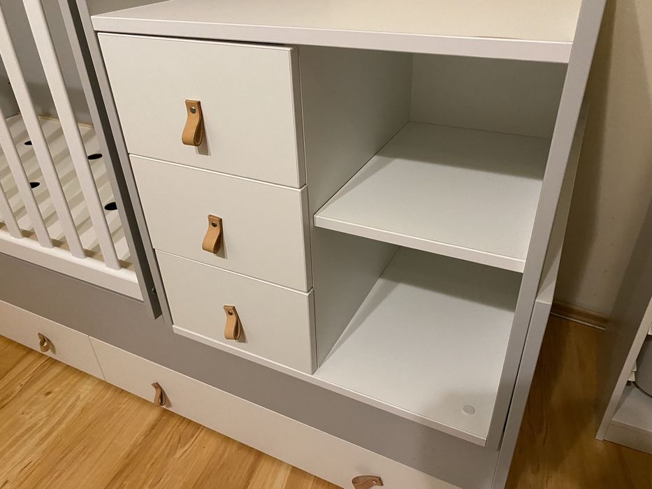 Бебешко легло кошара Kikkaboo lorena grey