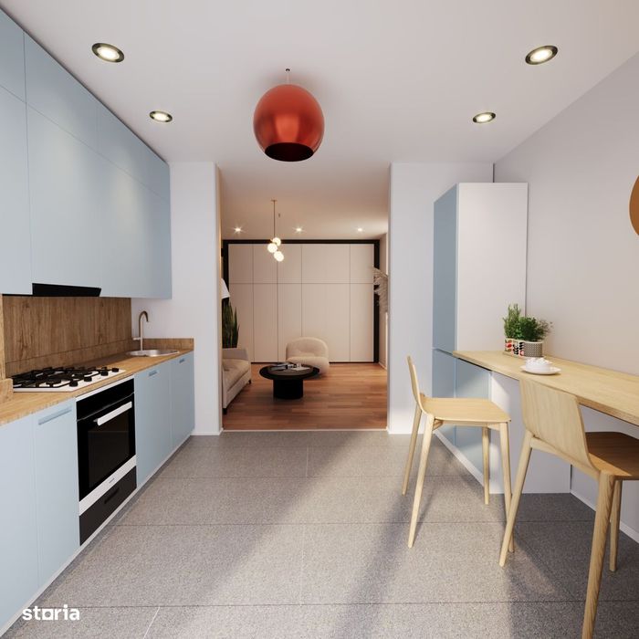 HILS Titanium Studio dublu tip 2B cu grădină