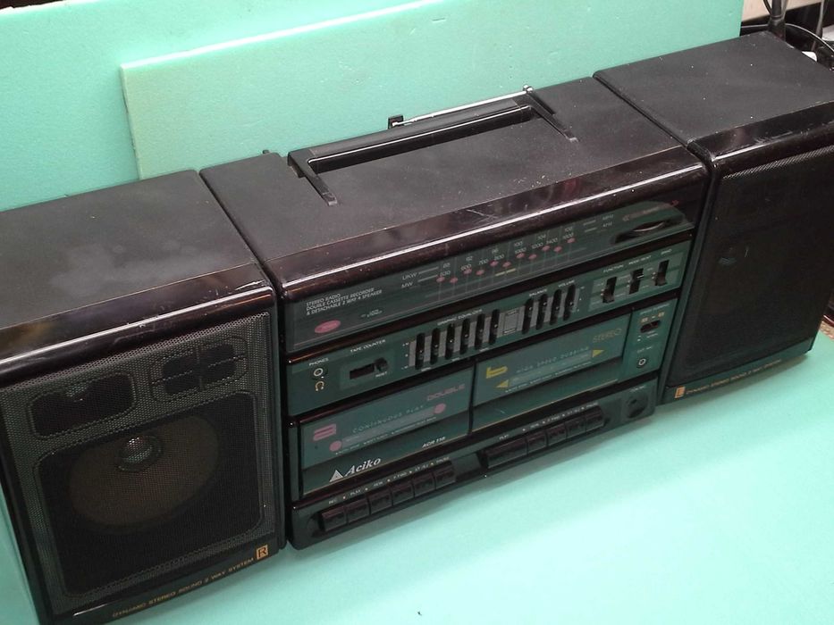 Двукасетен Aciko ACR-118 с подвижни колони