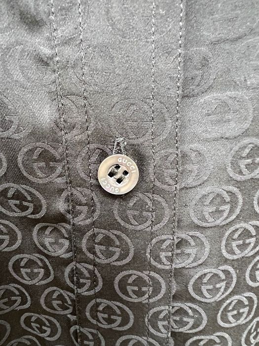 Gucci две ризи коприна, памук