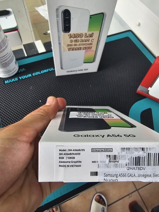 Galaxy A56, 8/128 GB, Sigilat, Garanție