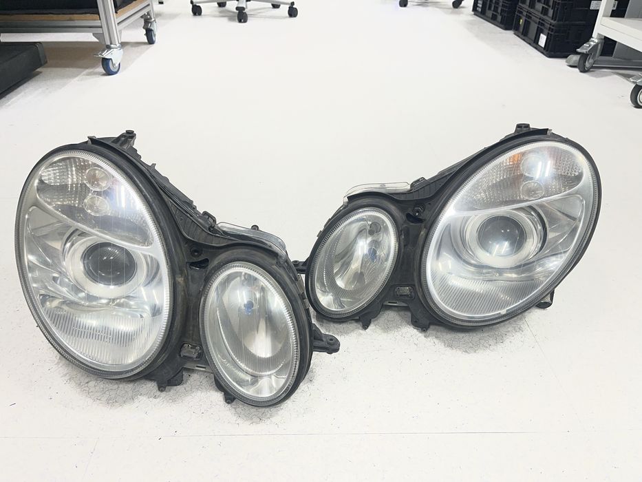 Фарове W211 от H7 към BiLED