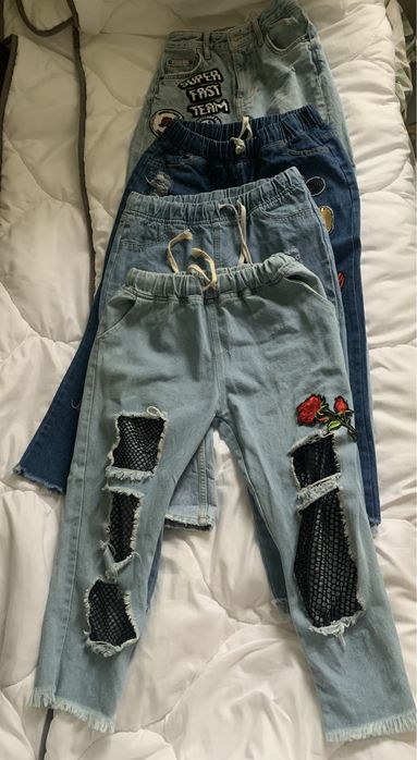 Джинсы 4 штуки за 13000