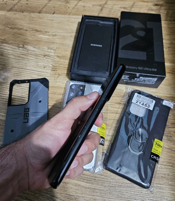 Samsung Galaxy S21 Ultra, 128GB, 12GB RAM, Dual sim, 5G, Phantom Black