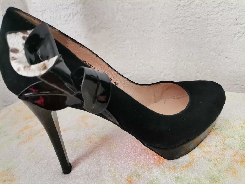 Туфли натур.замша