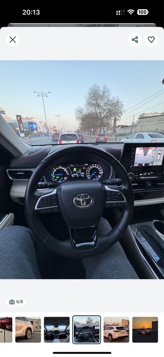 Toyota Highlander hybrid sotiladi srochna narxi shu tori kesa yozila