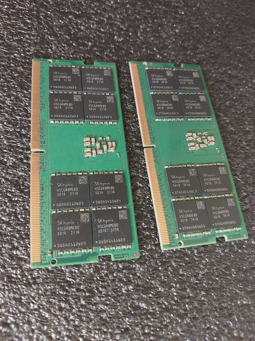 64GB DDR5 4800MT/s CL40 - SK Hynix (SO-DIMM, за лаптоп)