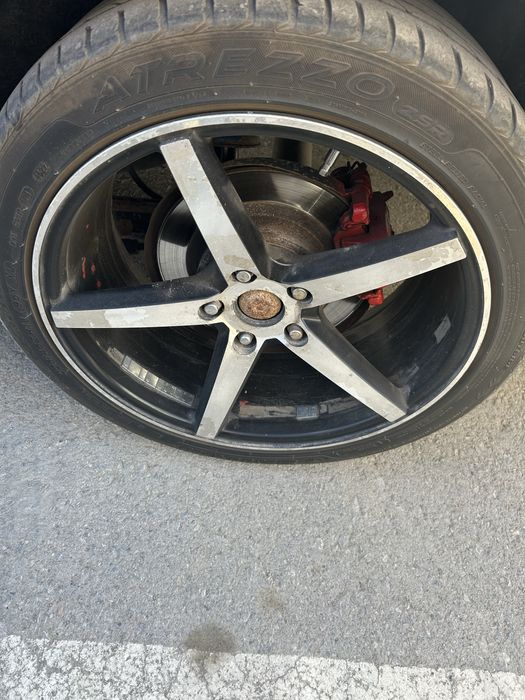 Титановый диск комплект с баллонами