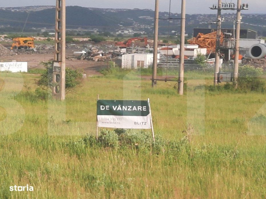 Teren Intravilan pentru constructii hale 7186 mp, zona centurii Emerso