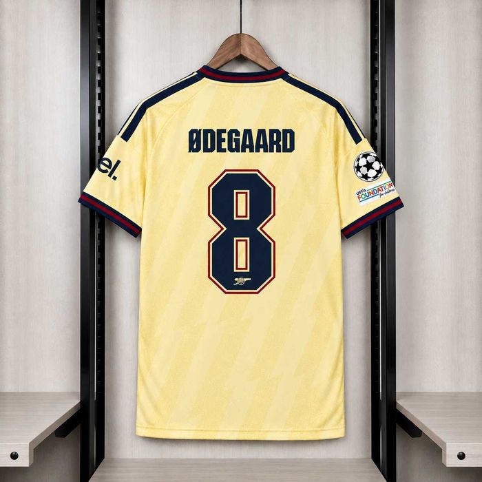 Tricou Arsenal 26/27 Away Kit - Ødegaard 8 Fan Version