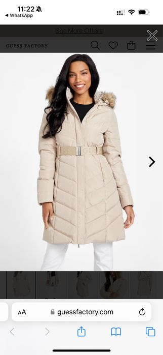 Куртка GUESS S (утиный пух)