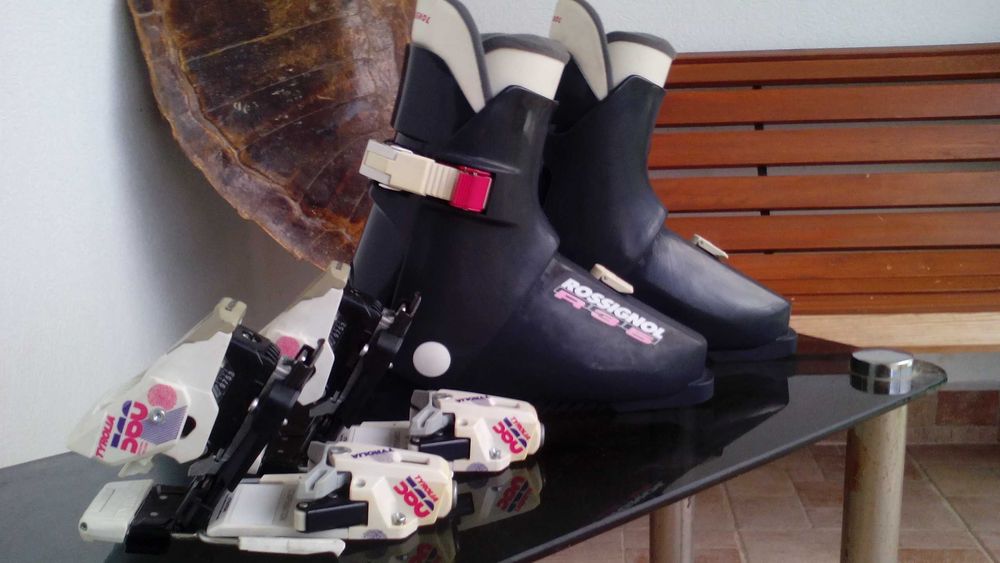 Ски обувки Rossignol R35 + ски автомати (подвързия)  Tyrolia 560