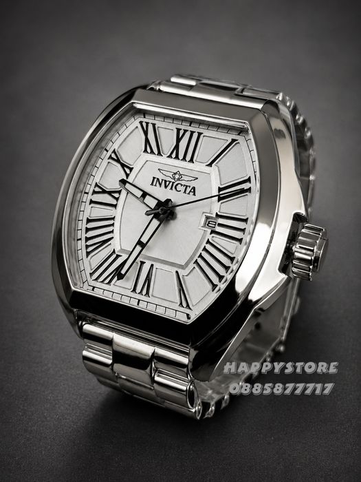 INVICTA Shadow Silver 48 mm, Инвикта нов мъжки часовник