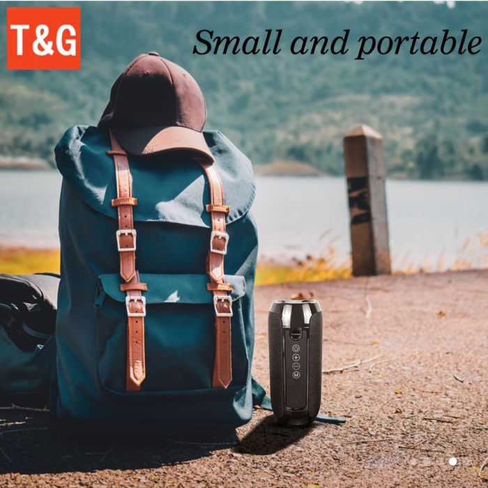 TG117 Портативна безжична wireless тонколонка HiFi стерео съраунд