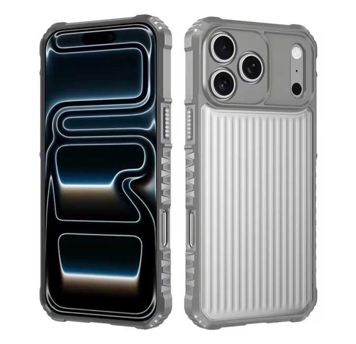 Iphone 17 17 PRO 17 PRO MAX - Husa Thunder Anti Soc Blue / Gray