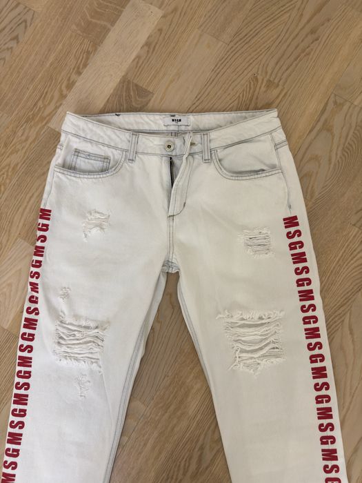 MSGM kids джинсы