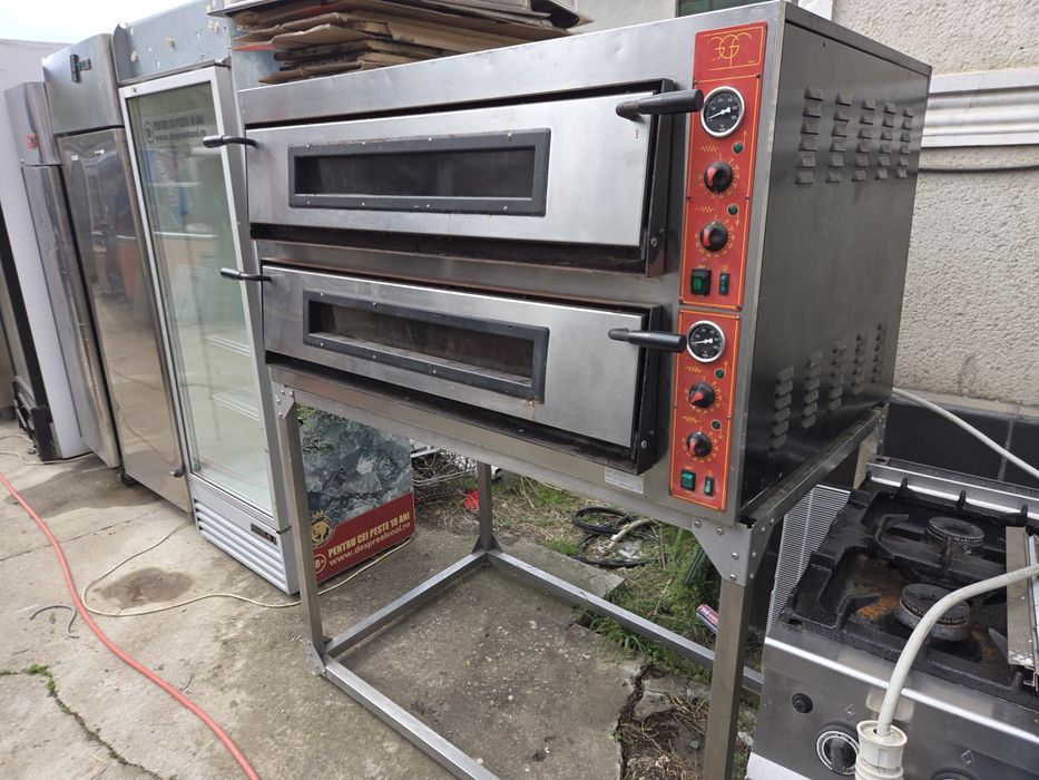 Aragaz cu banc 4-6 ochiuri, pe gaz sau curent, restaurant