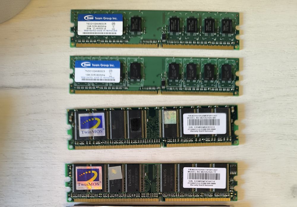 Компьютерные комплектующие б/у. Цена за все.