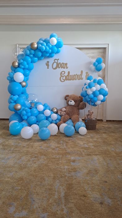 Decor botez,nunti,cununii,majorate,aniversari,petreceri