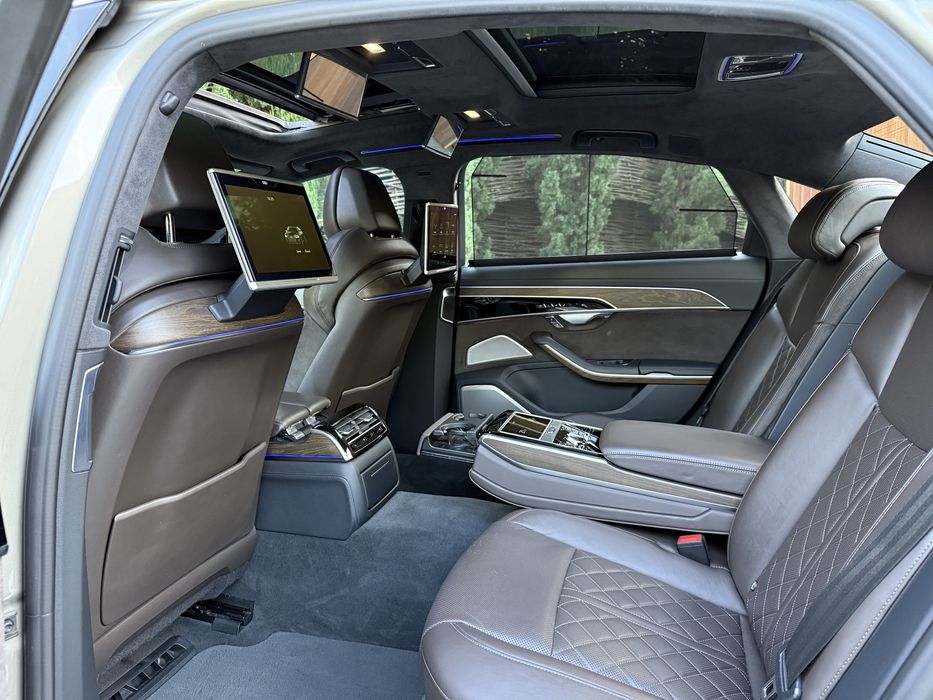 Audi A8 L ONG INDIVIDUAL 55 TFSI Quattro 340 Cp Muzica B&Q Far Matrix Tableta Masaj Ventilatie Soft close Panorama