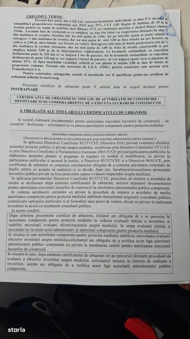 Teren Intravilan Branesti Ilfov langa padure si lac