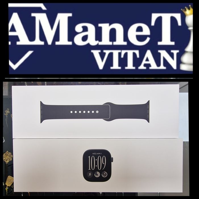 Amanet Vitan 107 Apple Watch Seria 12 46mm Black Cel Nou