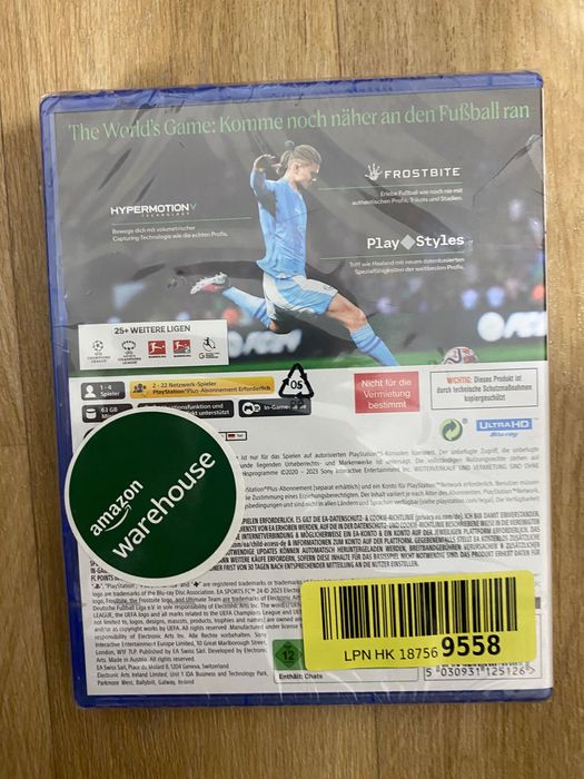 Fc 24 для ps 5 ( диск европейский )