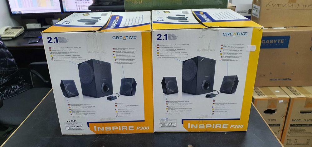 Лот от 19 аудиосистеми и тонколони - Creative, Logitech, TEAC
